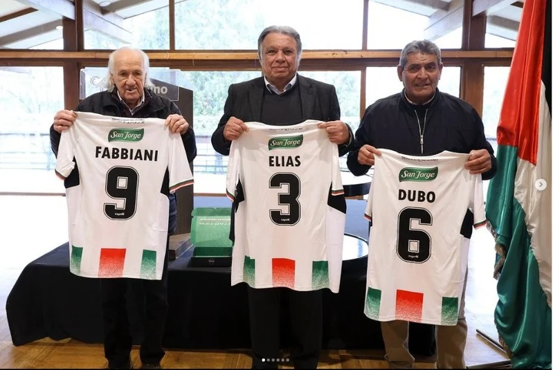 Camisetas del club Palestino